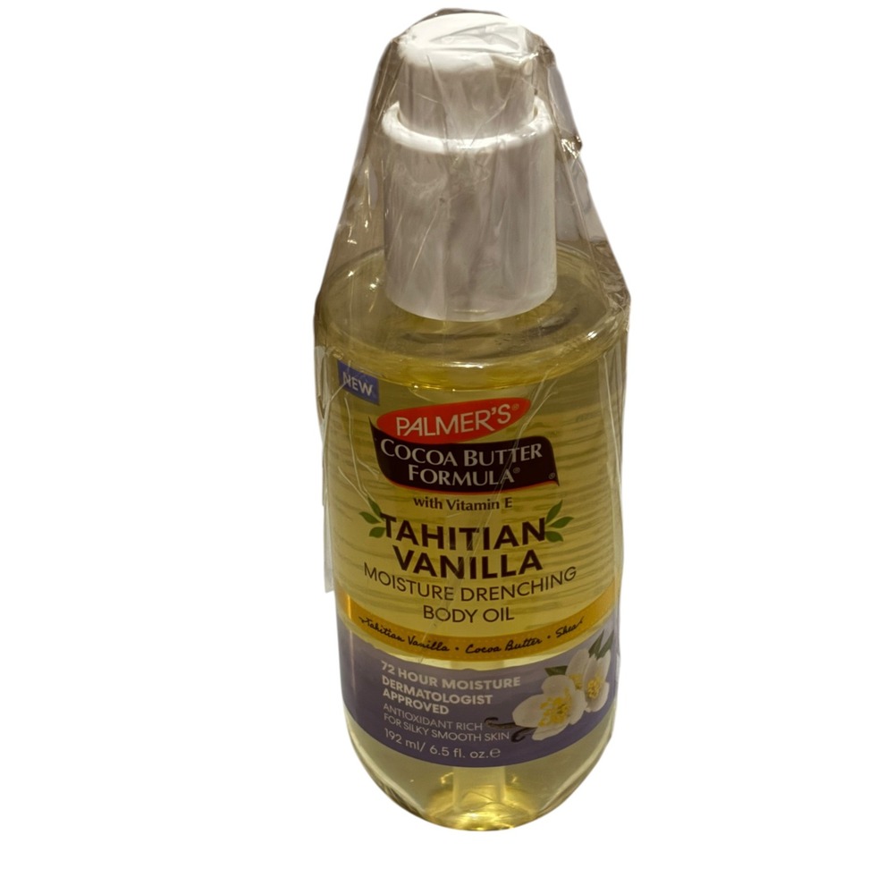 Palmers Cocoa Butter Formula Tahitian Vanilla Moisture Drenching Body Oil 6.5oz